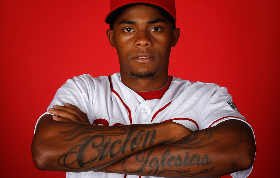Raisel Iglesias. FOTO: Getty Images